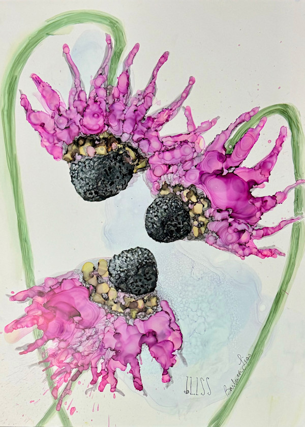 Pink Trio by Barbara Liss