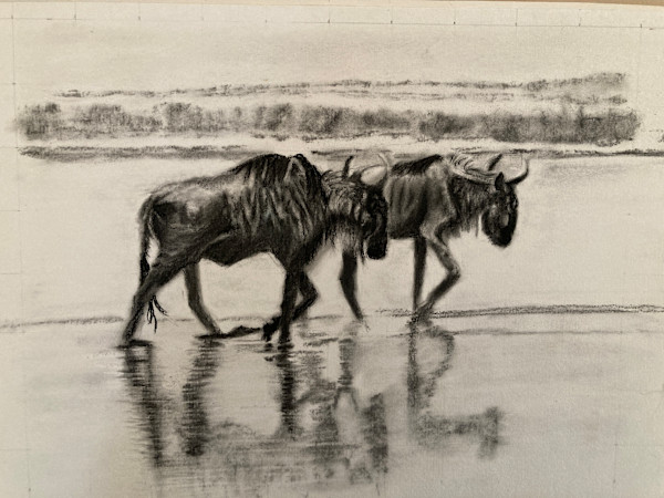 Wildebeest of Amboseli by Jennifer Winkelman, Image 1.