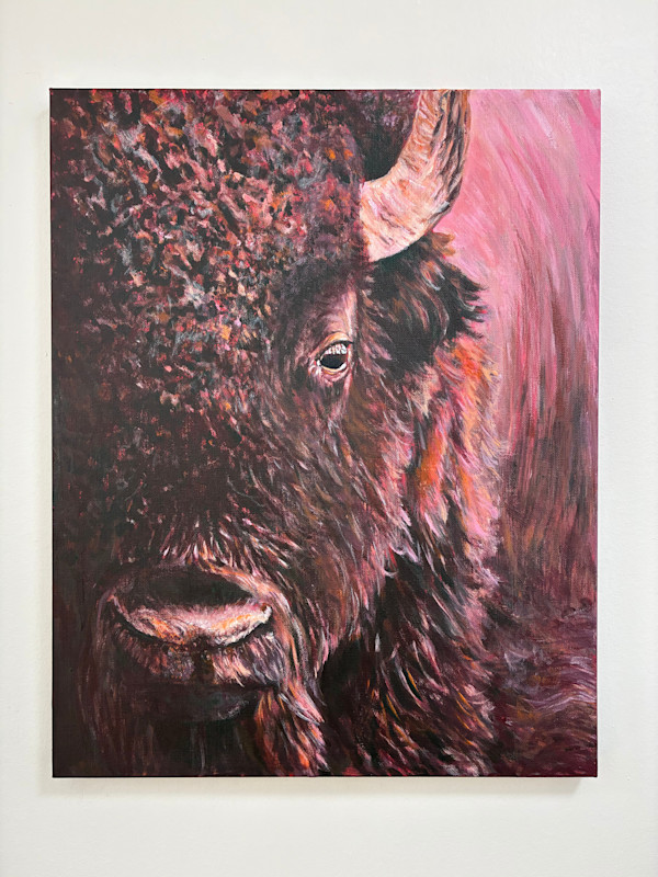 Red Bison by Jennifer Winkelman, Image 1.