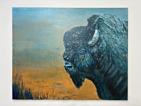 Bison in the Mist by Jennifer Winkelman, Image 1.