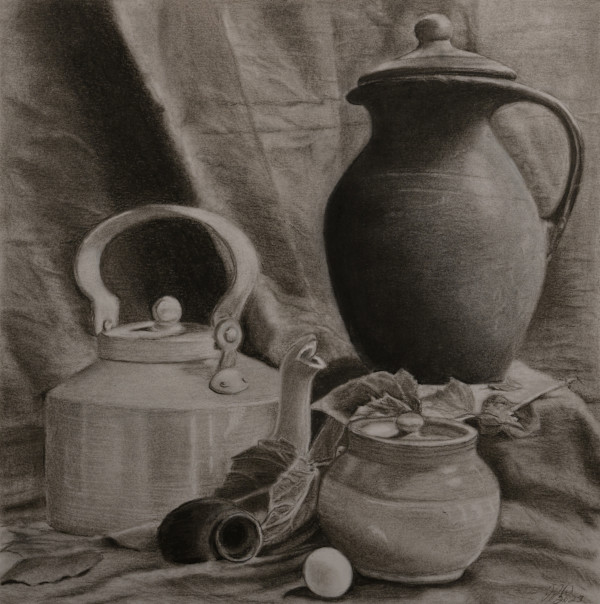 Still-Life Pots by Jennifer Winkelman, Image 1.