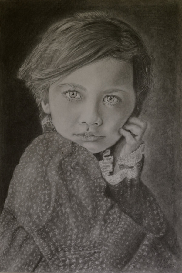 Girl with Lace Cuffs by Jennifer Winkelman, Image 1.