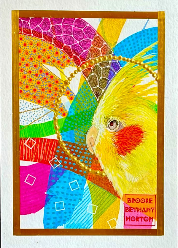 Lutino Cockatiel by Brooke Horton, Image 1.