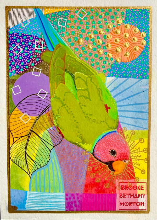 Plum Headed Parakeet by Brooke Horton, Image 1.