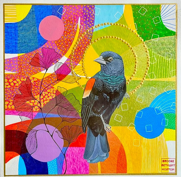 Red Winged Blackbird by Brooke Horton