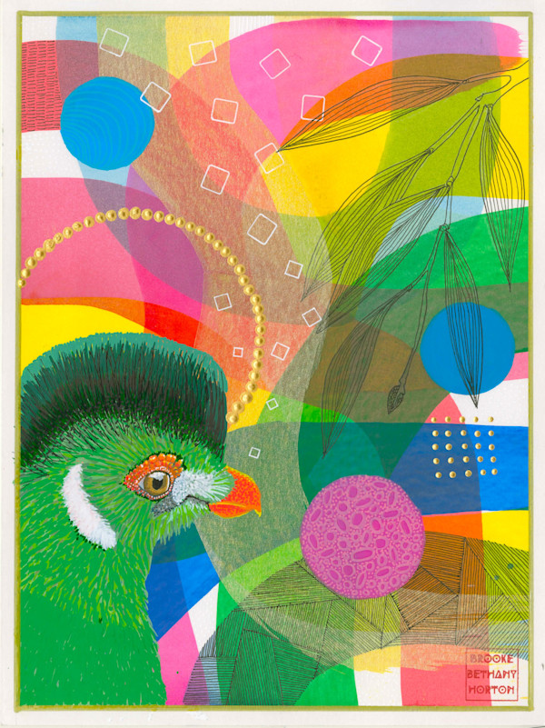 White Cheeked Turaco by Brooke Horton, Image 1.