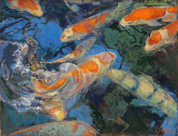 Koi In Motion by Kymberlee Stanley Studios Fine Art, Image 1.