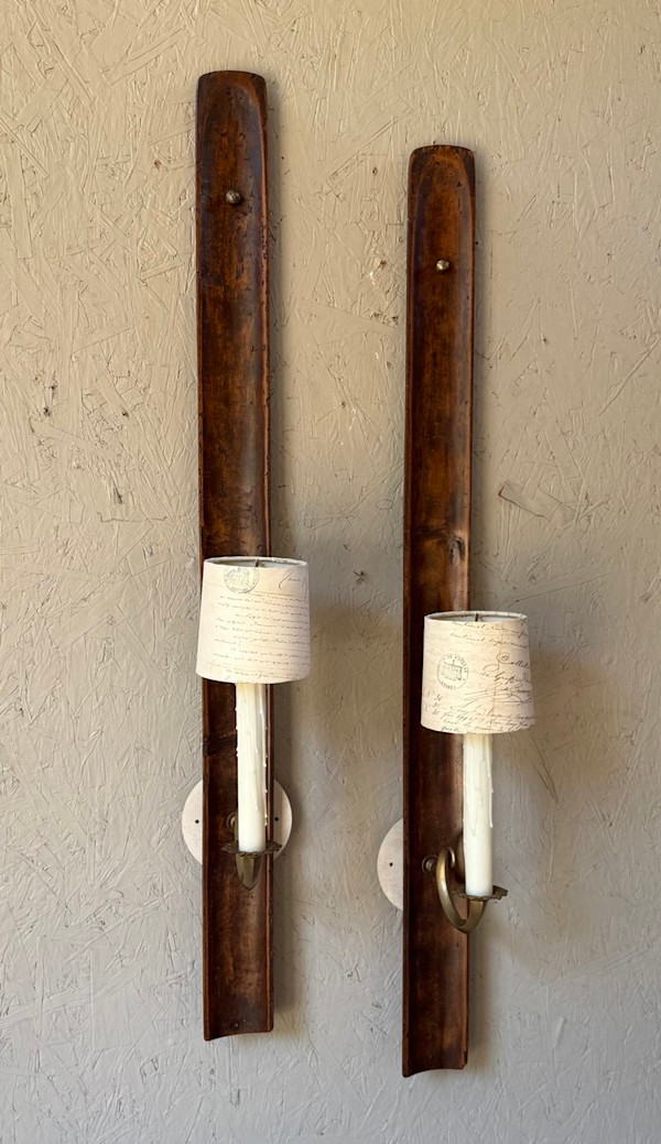 Antique Bread Tray Sconce by reworksHome, Image 1.