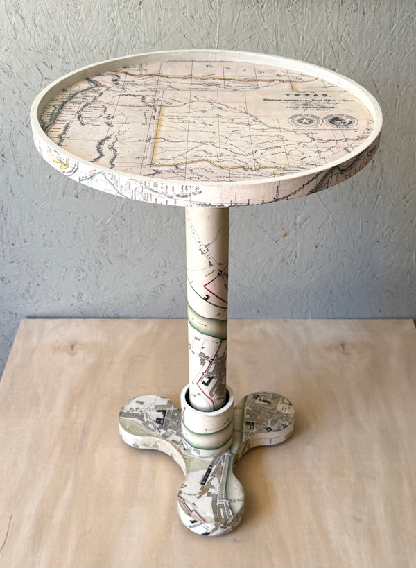 Map End Table by reworksHome, Image 1.
