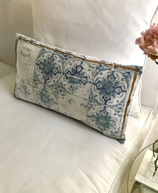 Tile Pillow by reworksHome, Image 1.