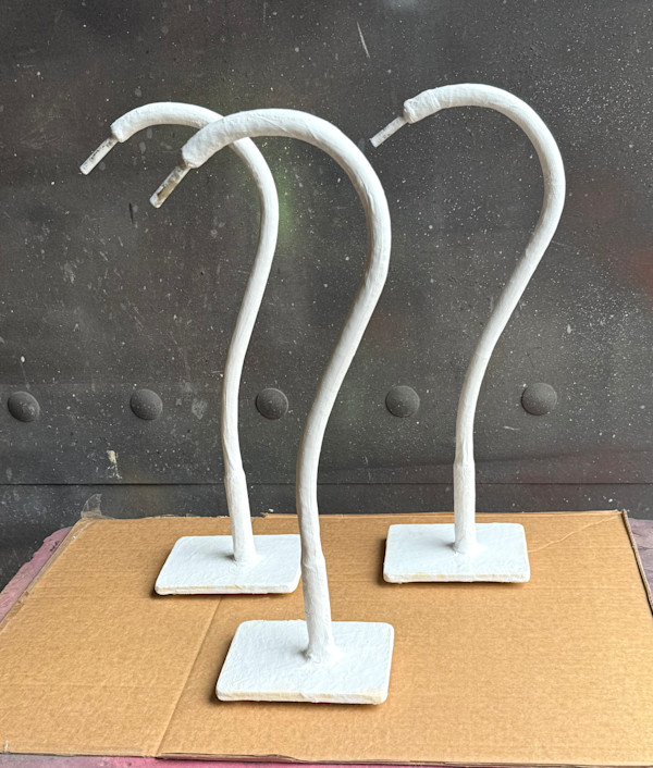 plaster gourd lamp, Image 1.