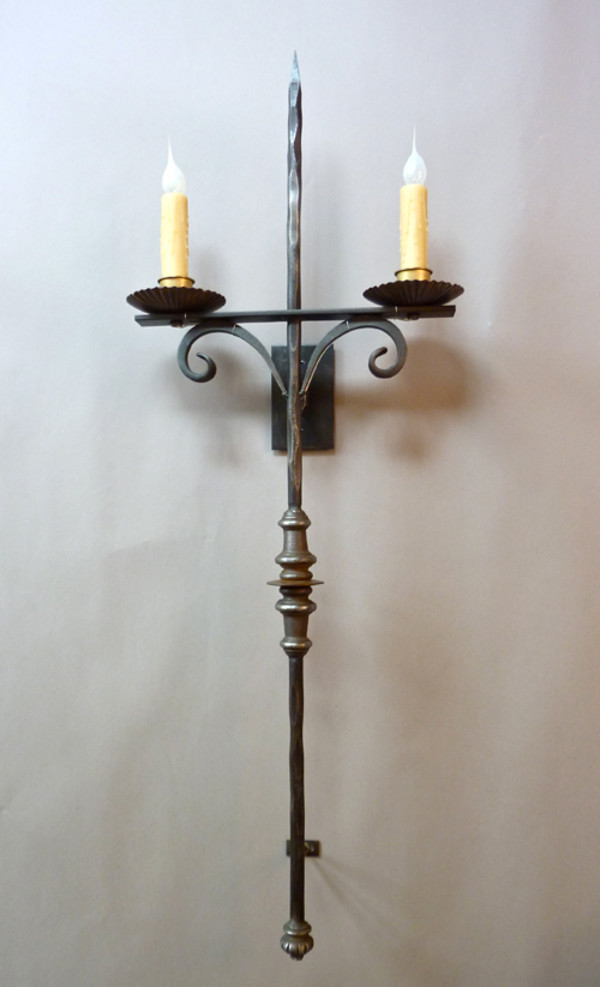 Spear Sconce, Image 1.