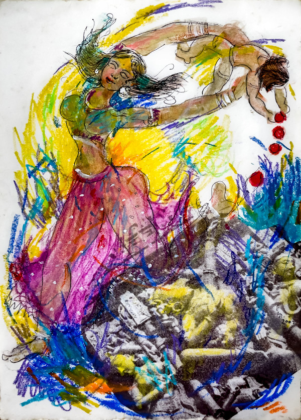Juggling by Ela Shah, Image 1.