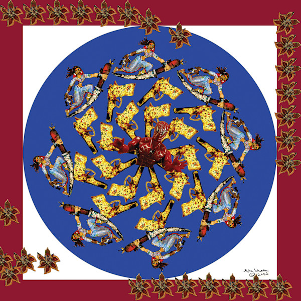 Mandala of Conflicts by Ela Shah, Image 1.