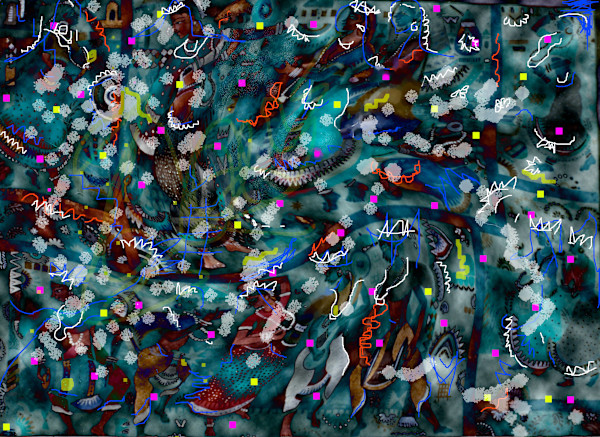 Universal Holi by Ela Shah, Image 1.