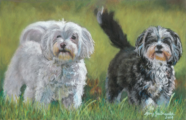 Riley and Lizie by Mary Jo Roys Drueke