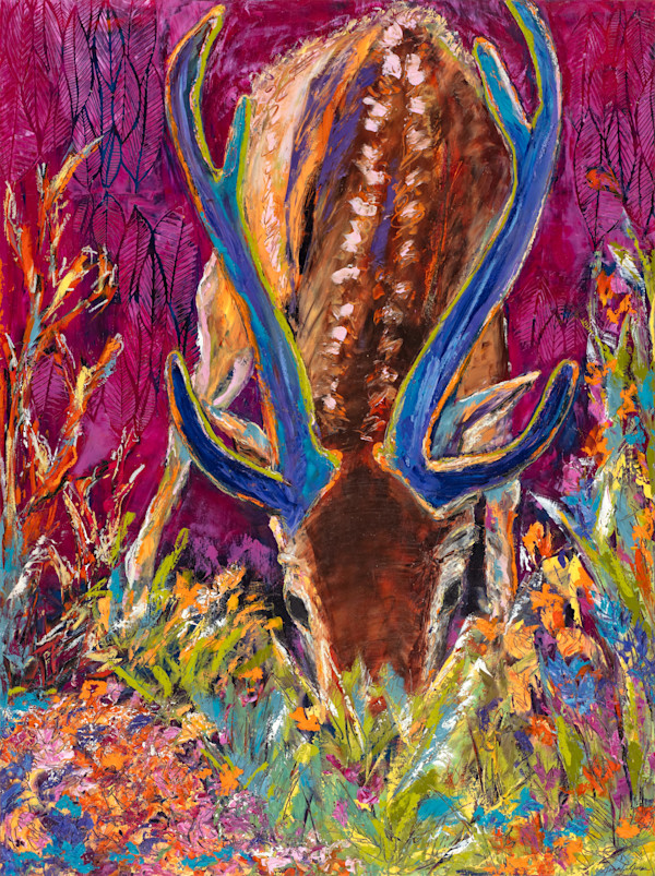Garden's Guest by Jennifer H Jones, Image 1.
