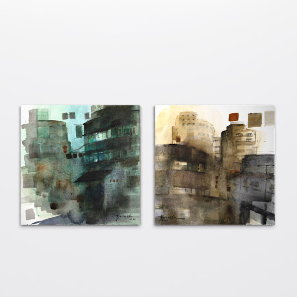 City Souls (pair) by Elaine Chiu International Limited, Image 1.