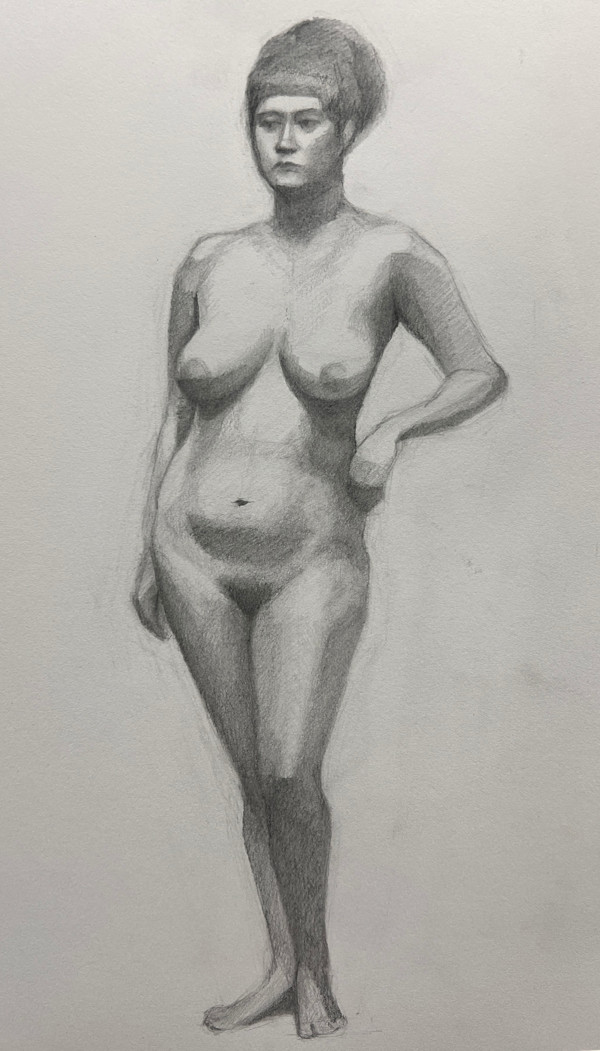Female Figure Leaning by Maura Rogers, Image 1.