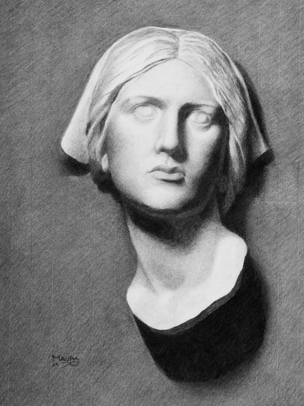 Joan of Arc Mask by Maura Rogers, Image 1.