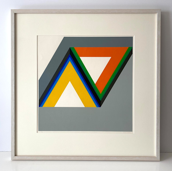 Yellow Orange Triangle by Gordon Smith, Image 2.
