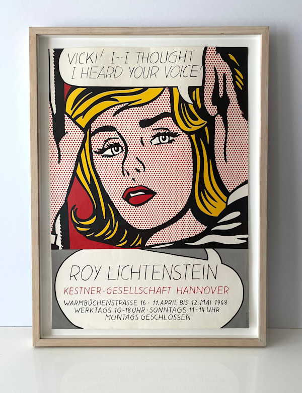 Exhibition Poster Lichtenstein by Roy Lichtenstein, Image 3.