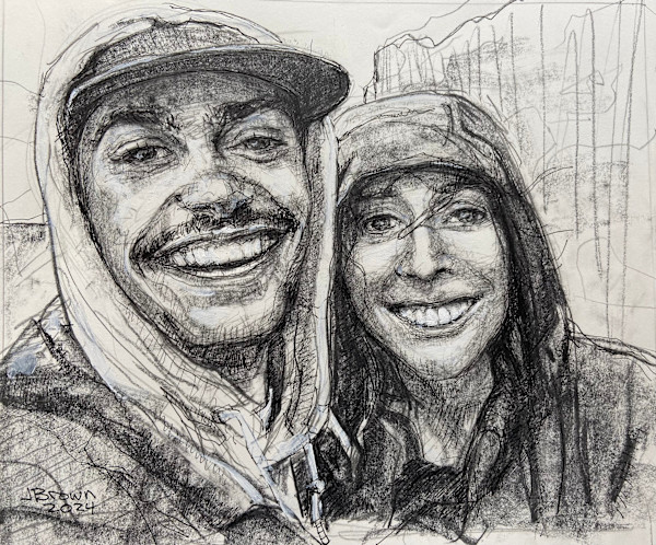 Paige and Steve by Jim Brown, Image 1.