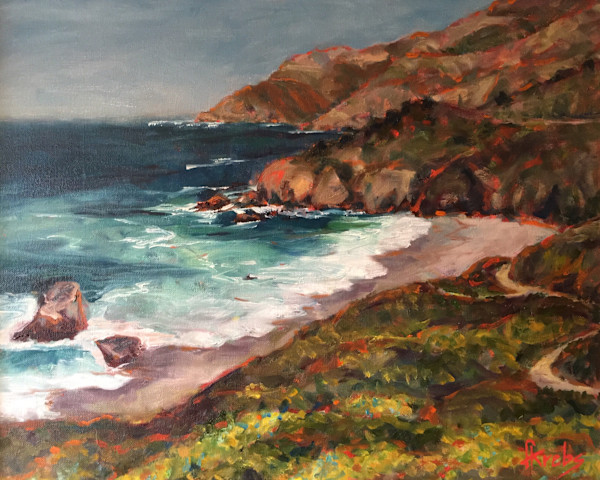 Down the Coast by Frances Krebs, Image 1.