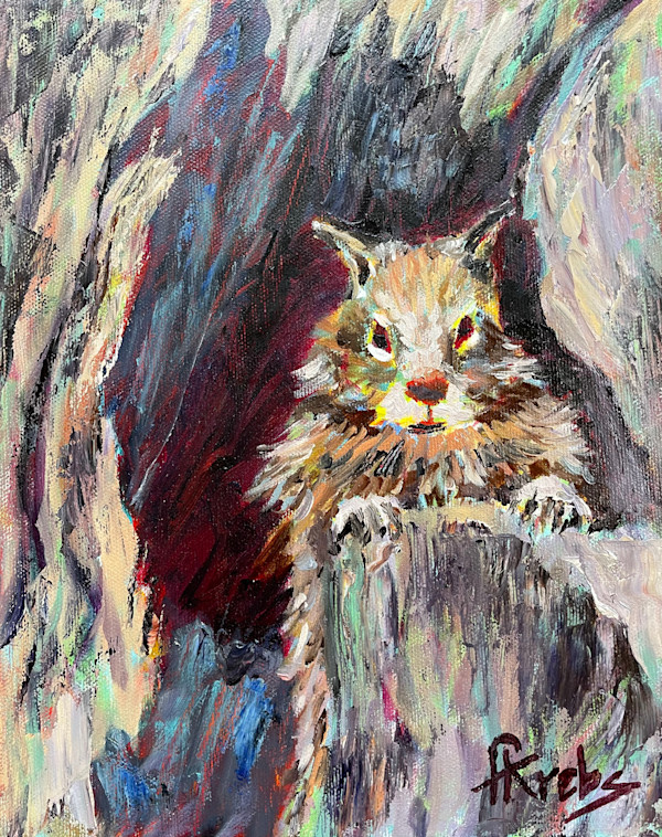Curious Squirrel by Frances Krebs, Image 16.
