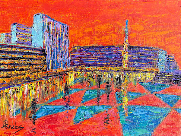 Stockholm Evening by Frances Krebs