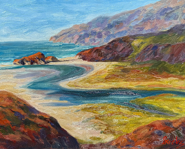 Little Sur Afternoon by Frances Krebs