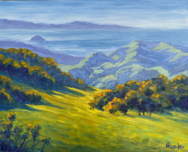 Gazing Across Morro Bay by Frances Krebs