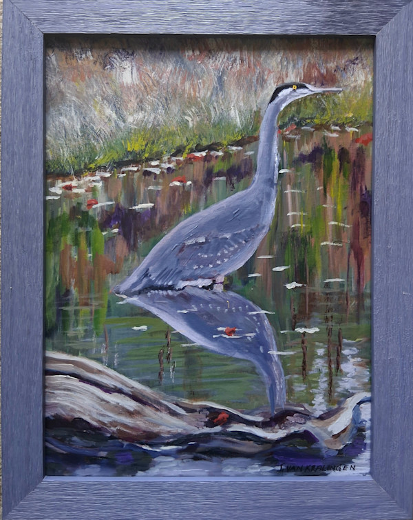 Grey Heron by Joan van Kralingen, Image 1.