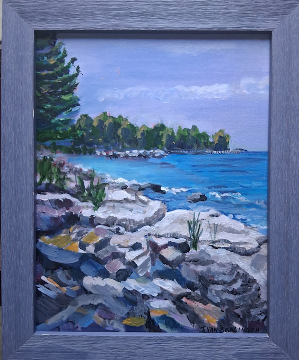 Manitoulin Shoreline by Joan van Kralingen, Image 1.