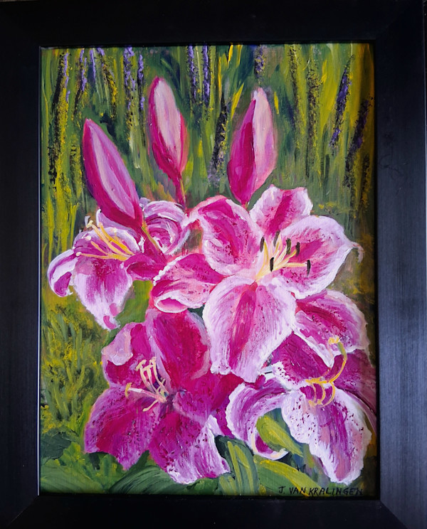 Lilies by Joan van Kralingen, Image 1.