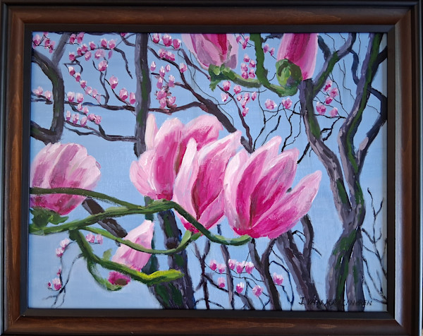 Welcome Magnolias by Joan van Kralingen, Image 1.