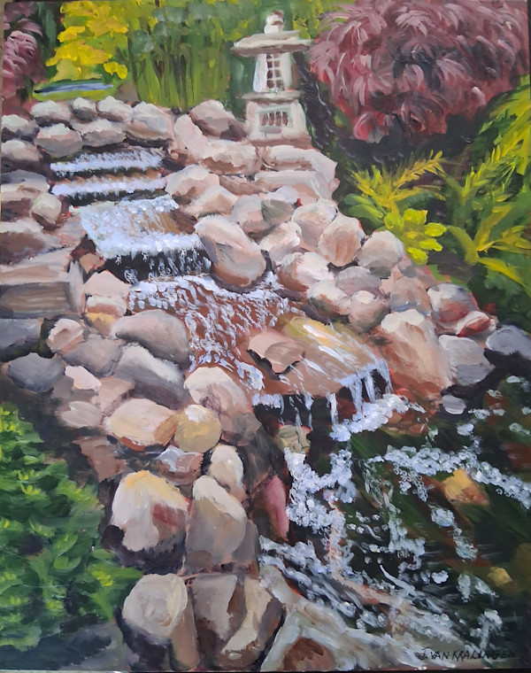 Pagoda in the Garden by Joan van Kralingen, Image 1.