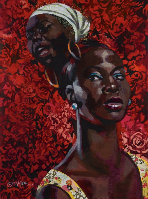 Duality: Nina Simone by Charly Palmer