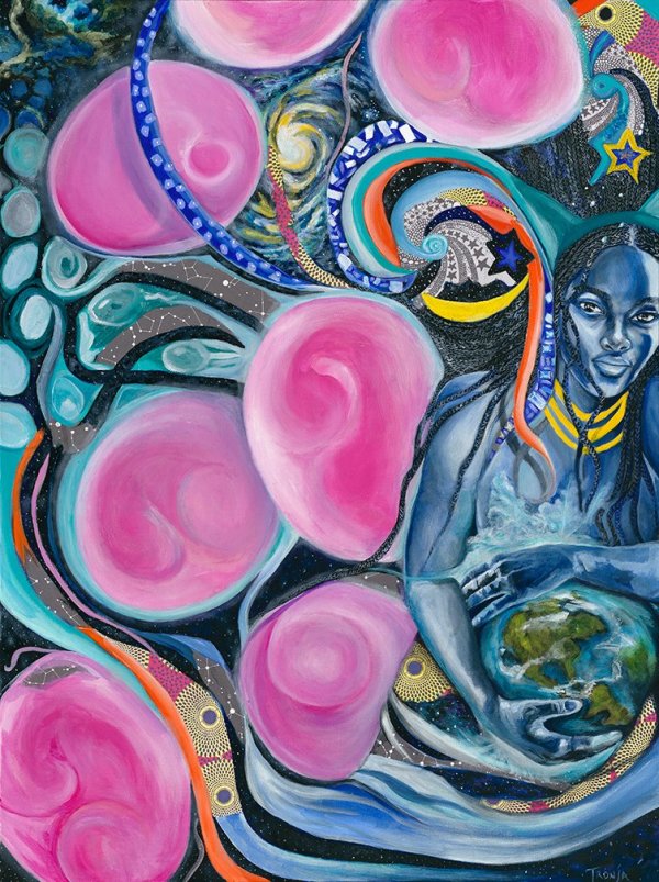 Barren One and many are my daughters by Tronja Anglero