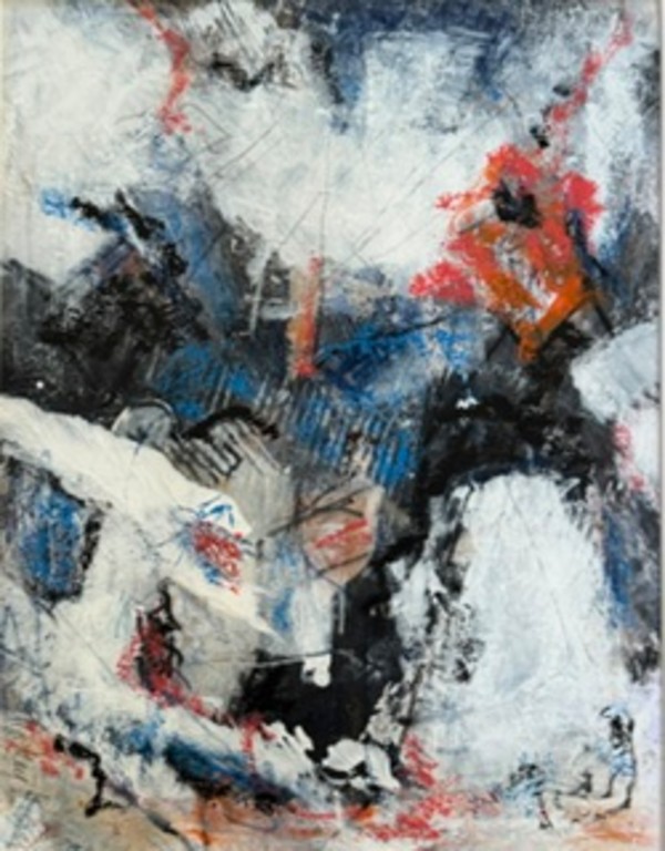 Holding the Edge [The New Normal Series] by Kathy Kenny Art, Image 1.
