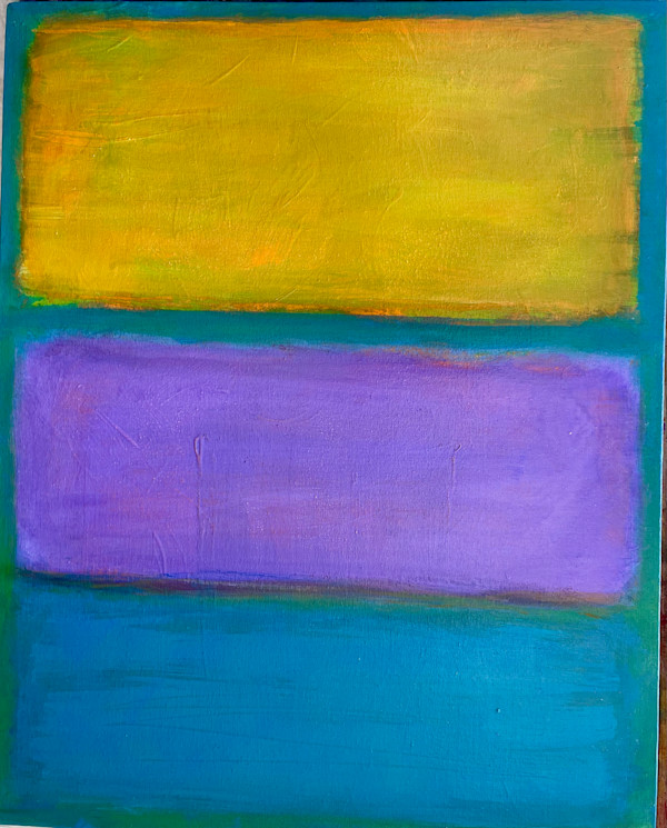 Calm Color Study by Kathy Kenny Art, Image 1.