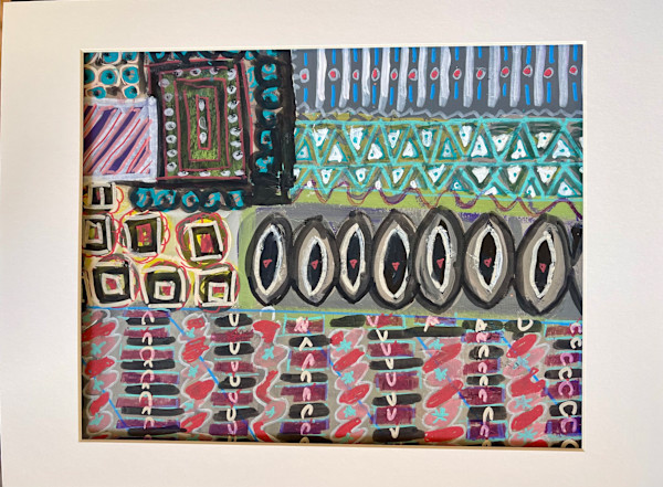 Doodle Tapestry by Kathy Kenny Art, Image 1.