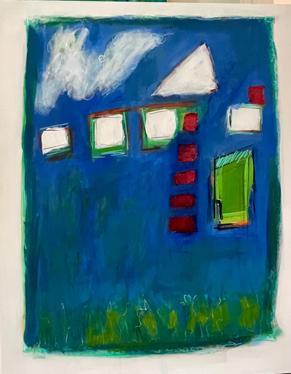 Little White Cloud by Kathy Kenny Art, Image 1.
