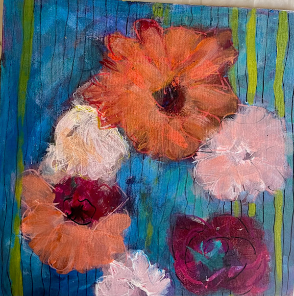 Wall Flowers II by Kathy Kenny Art, Image 1.