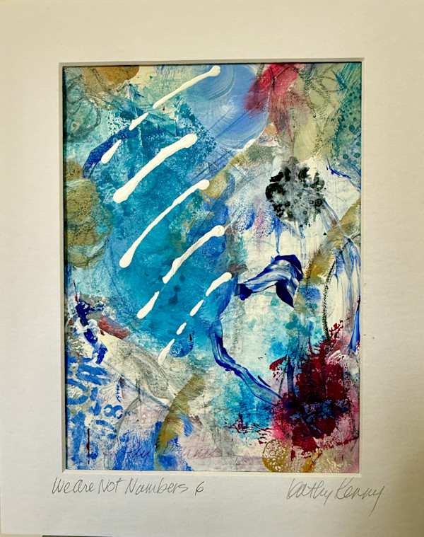 We Are Not Numbers Vl [Series] by Kathy Kenny Art, Image 1.