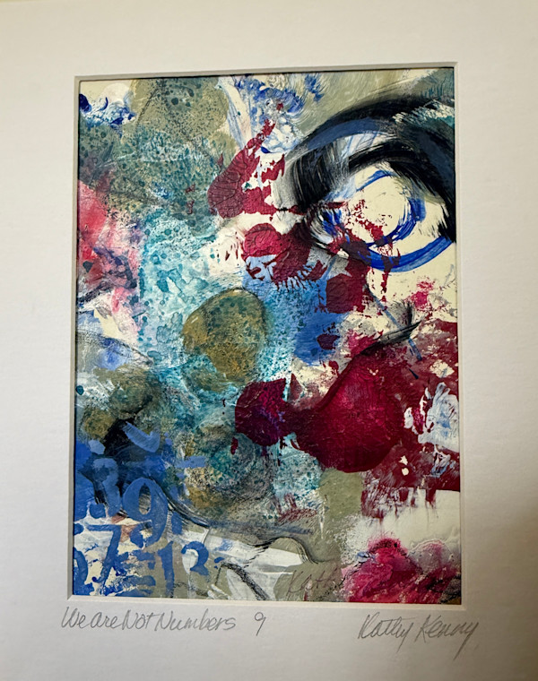 We Are Not Numbers lX [Series] by Kathy Kenny Art, Image 1.
