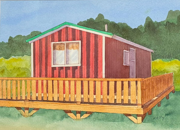 Bixby's CAbin by Judy Kelly