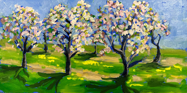 Blossoms of Spring by Judy Kelly