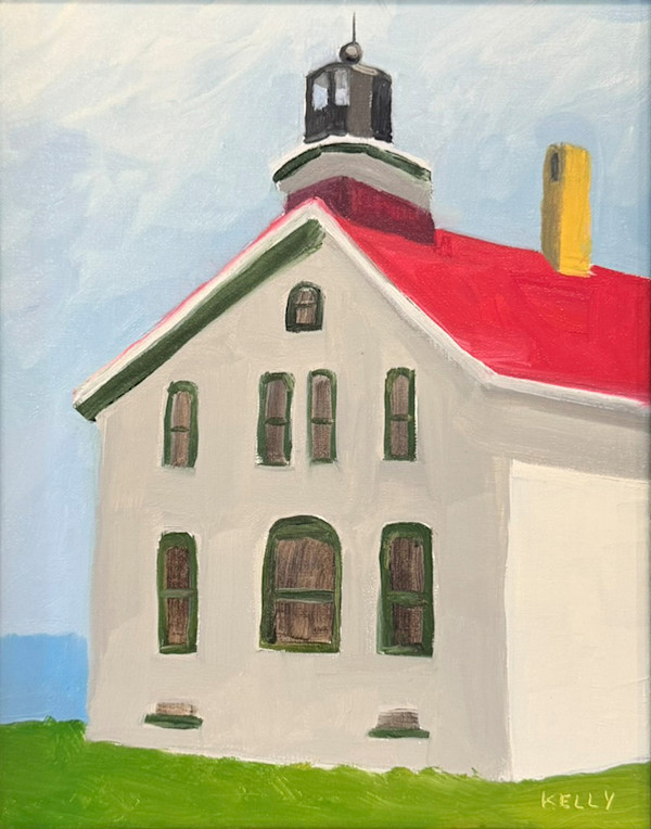 Grand Traverse Lighthouse by Judy Kelly