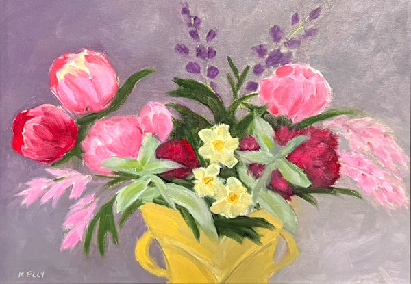 Peony Delight by Judy Kelly